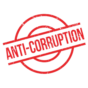 Logo anti corruption
