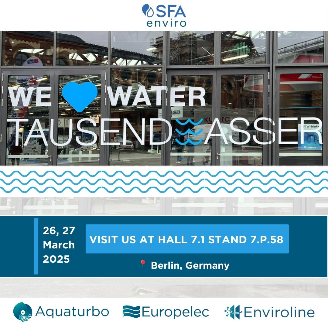 SFA Enviro invites you to the TAUSENDWASSER 2025 tradeshow ! | SFA enviro