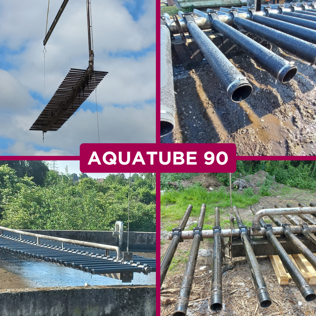 SUEZ selects Europelec to equip the Wavrechain-Sous-Denain WWTP with 900 AQUATUBE 90 fine bubble diffusers