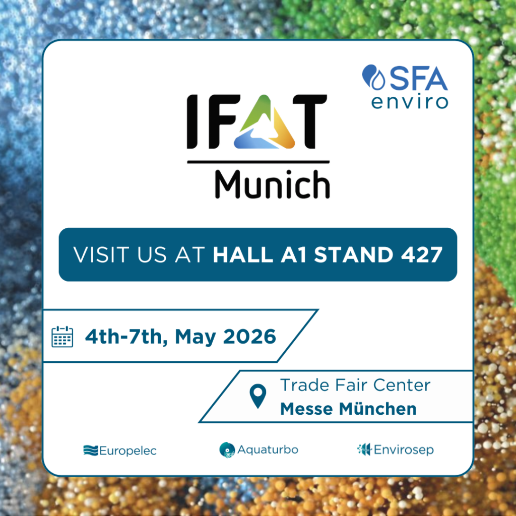 SFA enviro invites you to IFAT Munich 2026 !