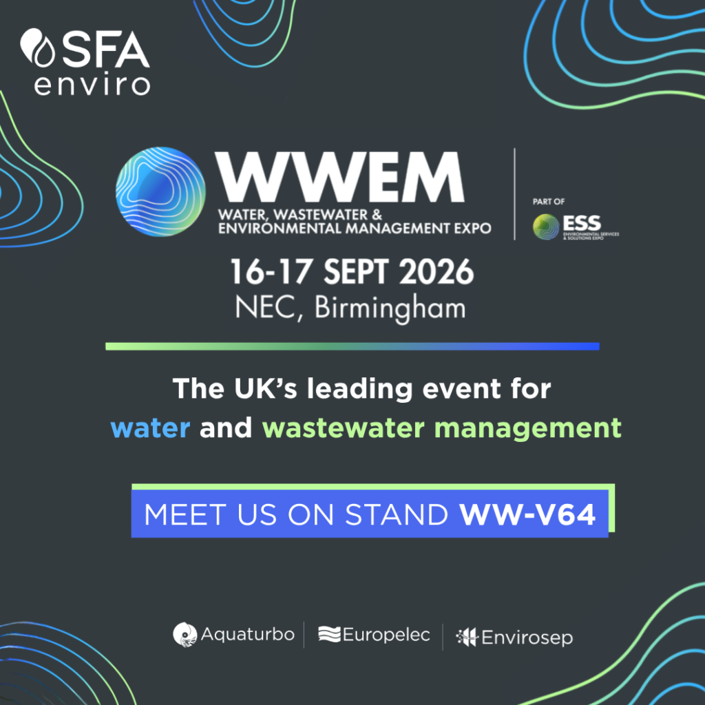 WWEM 2026 – Meet SFA enviro in Birmingham !